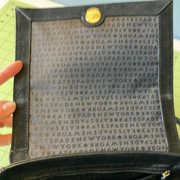 Kate Spade Handbag. Suede and leather. - Picture 5 of 6